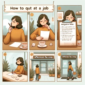 How to quit your part-time job at Afternoon Tea Living