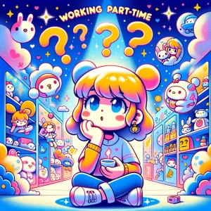 Questions about Sanrio's part-time job
