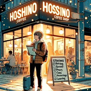 Reasons why I want to quit Hoshino Coffee Shop