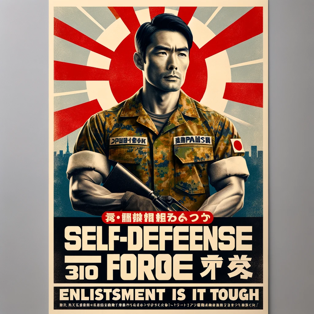 Self-Defense Force 30 years old enlistment is tough