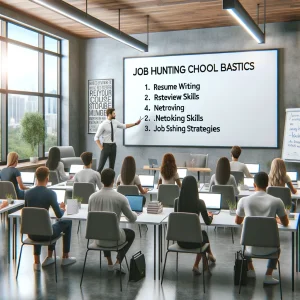 Should I go to a job hunting school Explaining the basics