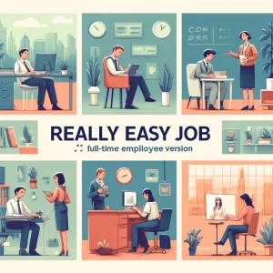 How to get a really easy job [Full-time employee version]