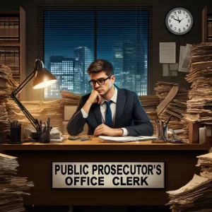 Quit being a public prosecutor's office clerk Career and work style options
