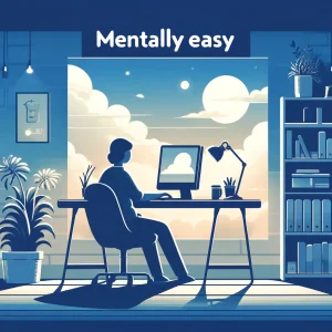 Summary of jobs that are mentally easy even if the pay is low