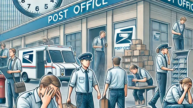 Post office retirements one after another