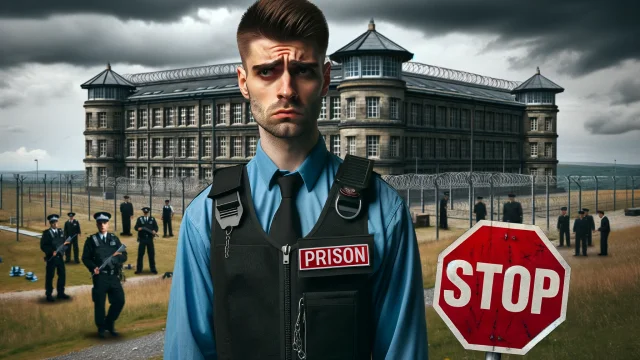 Prison officer, stop it