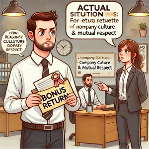 The actual situation and reasons for etiquette for returning new employee bonuses