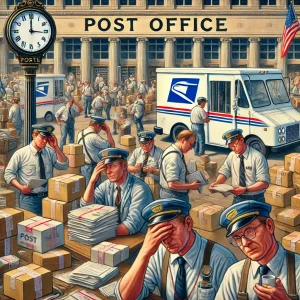 Why are there so many resignations at the post office