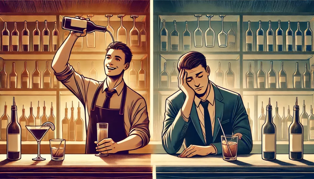 Don't be a bartender Who is suitable for it and who is not suitable for it