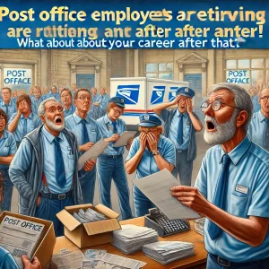 Post office employees are retiring one after another! What about your career after that