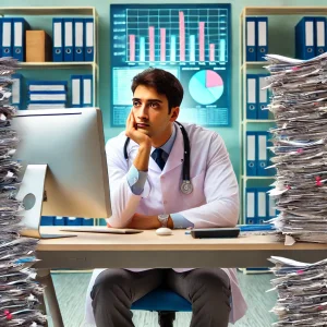 Medical information manager summarizes quitting