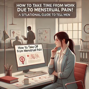 How to take time off from work due to menstrual pain! Situational guide to tell men