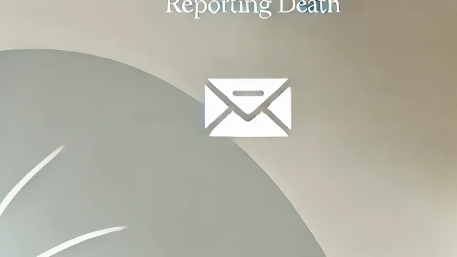 Summary of email examples reporting death