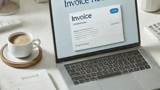 I received the invoice email example