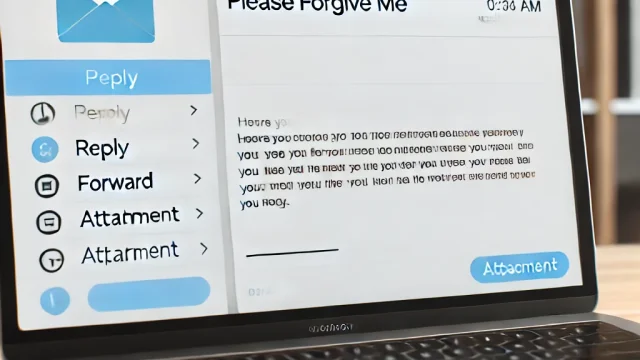 Email example sentences for “Please forgive me”｜Correct usage and example sentences