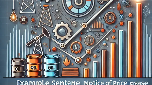 Example sentence for notice of price increase due to soaring raw material prices [Complete guide]