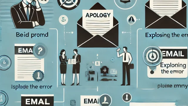 How to avoid mistakes using sample apology emails for failure to send