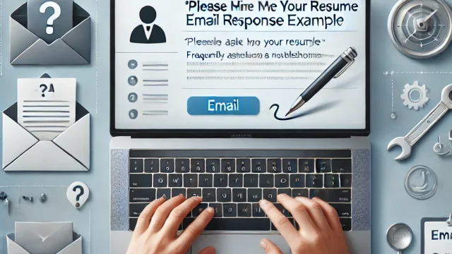 “Please send me your resume” email response example Frequently asked questions and troubleshooting