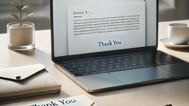 Sample thank you email for interview｜Introducing simple and effective emails