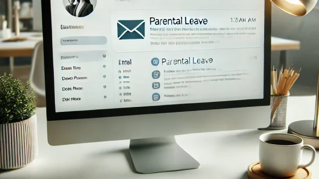 Sample emails to your boss during parental leave