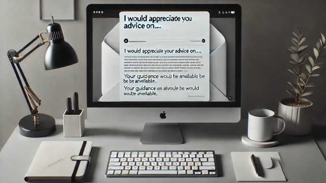 Example email when asking for advice Points to consider when making a polite request