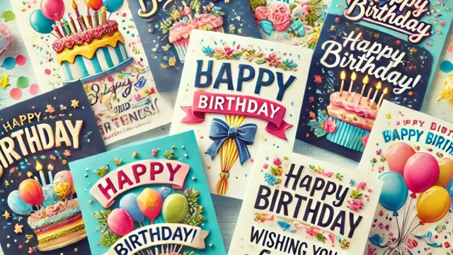 Examples of birthday messages for friends and how to arrange them