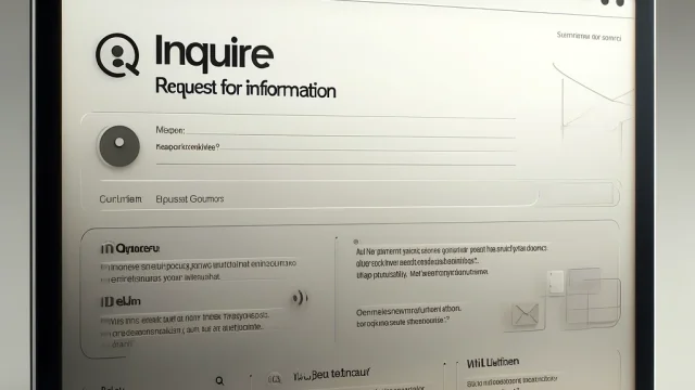 Example emails when you have something to ask Specific examples of inquiries and question emails