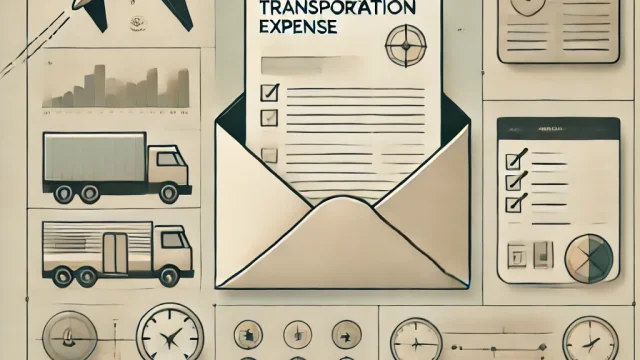 Summary of transportation expense email examples