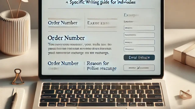 Example email for product exchange｜Specific writing guide for individuals