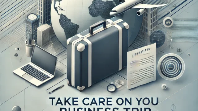 “Take care on your business trip” Points and example sentences for writing a business email