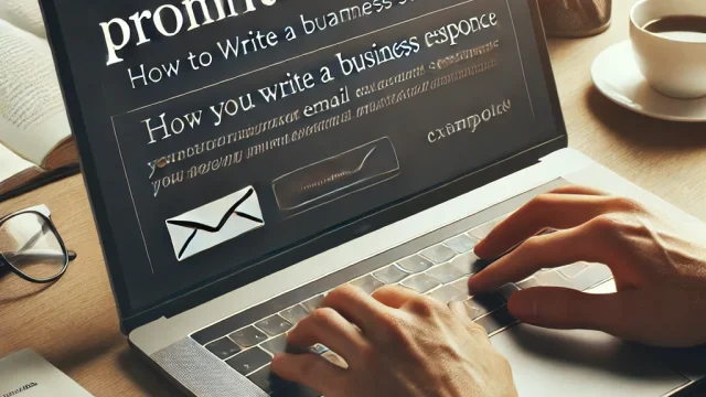 Thank you for your prompt response How to write a business email and example sentences