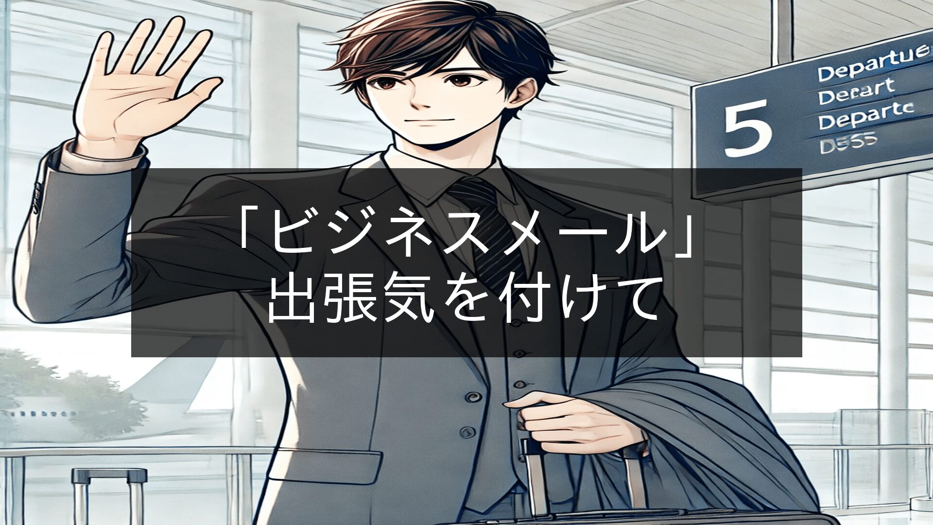 出張気を付けて」ビジネスメール編｜敬語と例文で分かりやすく解説 