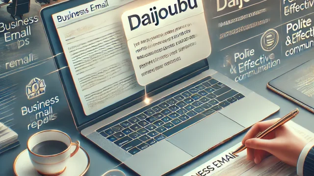 Summary of how to use Daijoubu in business emails when replying to schedule requests