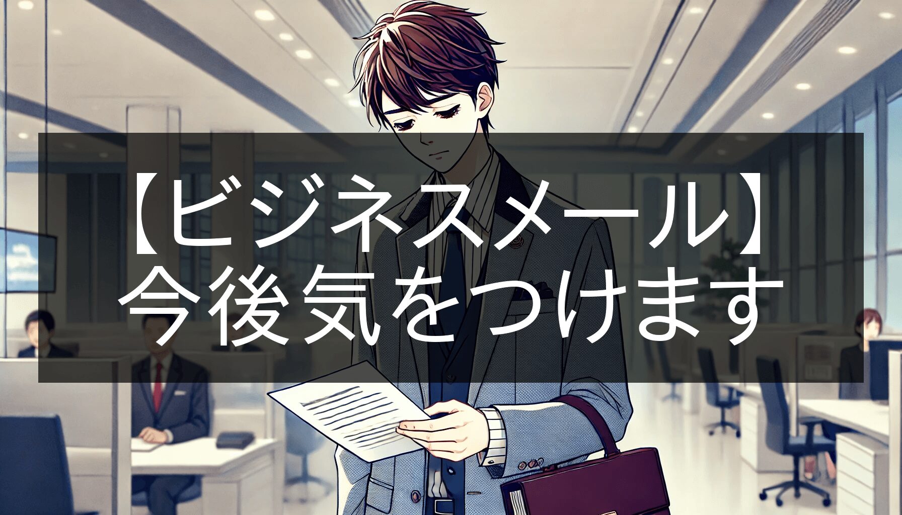 「今後気をつけます」ビジネスメールの丁寧な言い方と例文解説｜メール文例ナビ