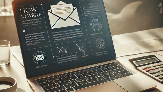 How to write a business email for the first time and key points