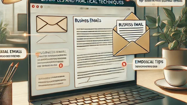 Examples and practical techniques for urging business emails