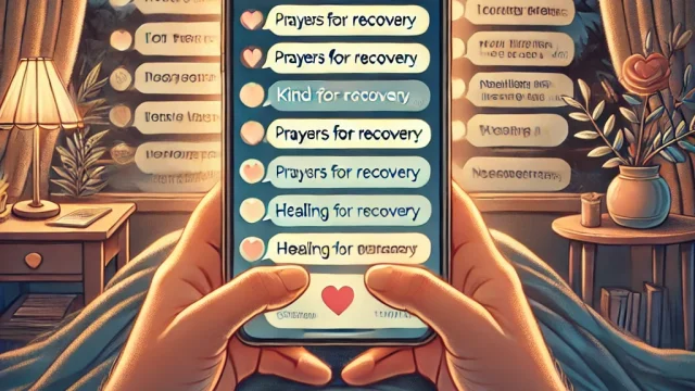 A collection of messages to send to injured people