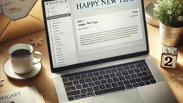 Happy New Year Business Email Summary