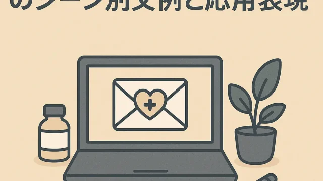Scene-Based Examples and Practical Expressions for 'Get-Well' Business Emails