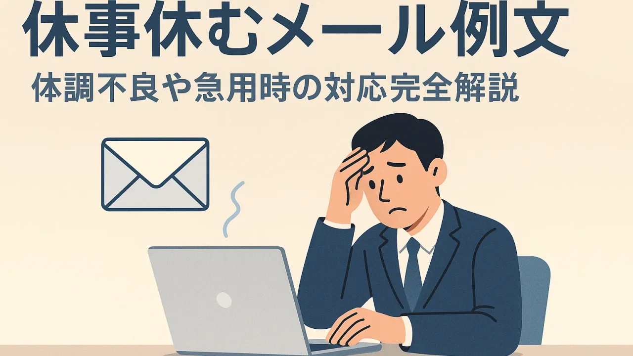 Example Emails for Taking Time Off Work Complete Guide for Illness and Emergencies