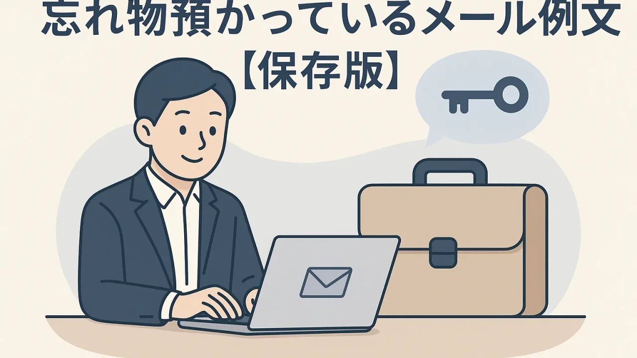 Sample Email for Lost and Found Inquiries [Definitive Edition]
